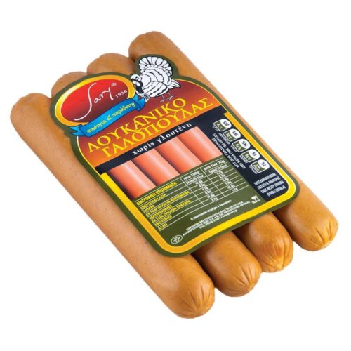Λουκάνικο Γαλοπούλα Hot-Dog